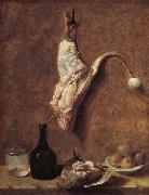 Jean Baptiste Oudry Still Life with Calf's Leg Germany oil painting artist